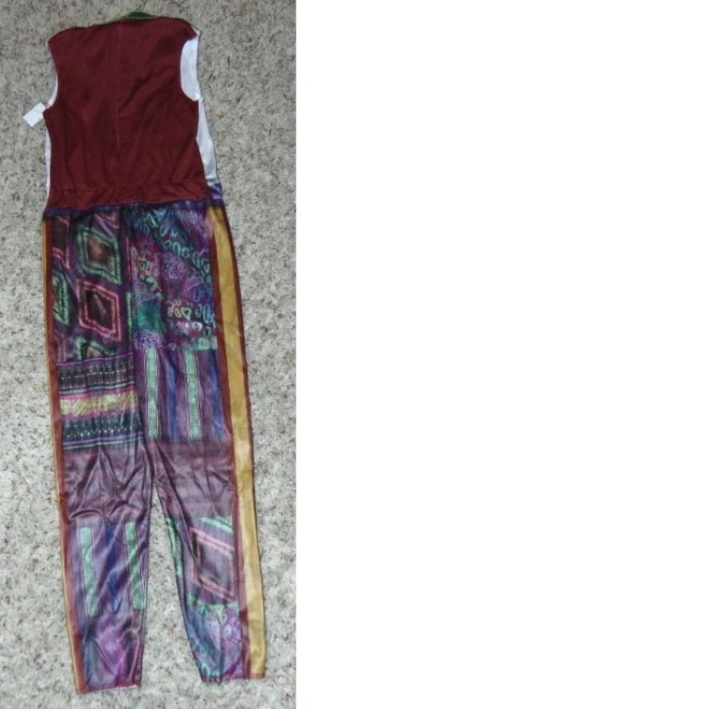 Descendants Celia Halloween Costume 4/6 Jumpsuit, Jacket, Hat 3 Pc Girls Disney - Picture 7 of 9